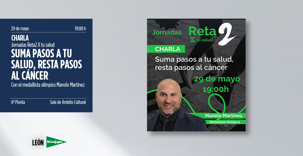 Suma pasos a tu salud, resta pasos al cáncer, con Manolo Martínez
